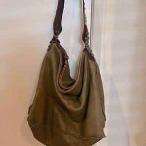 Tylie Malibu Olive Khaki Green Hobo Bag